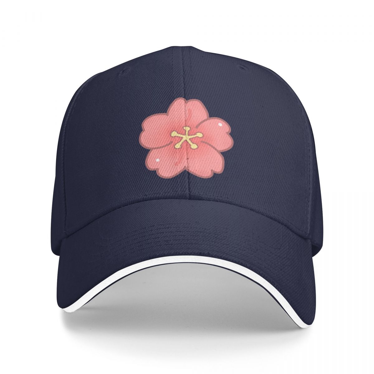 Casquette Fleur <br> D'Oranger Bleu Marine