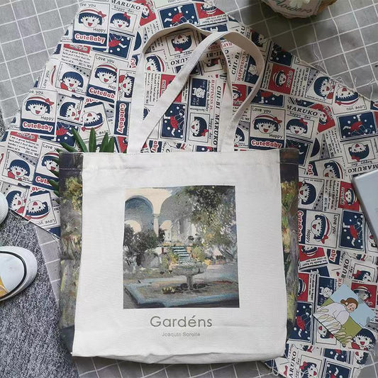 Sac Fleuri <br> Design Cartoon Jardin