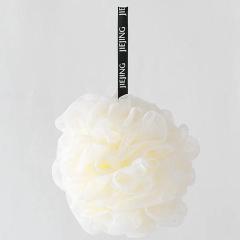 Fleur De Douche  Eponge Blanc