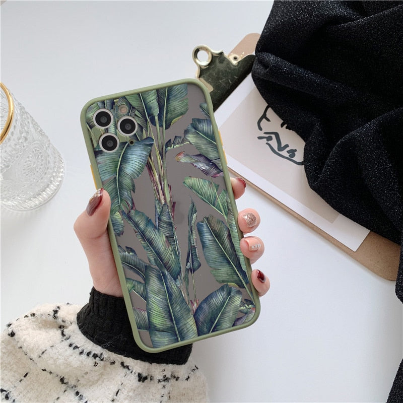 Coque Fleur <br> Jungle Palmier