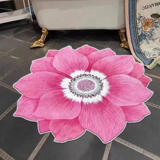 Tapis Fleur <br> De Lys Rose