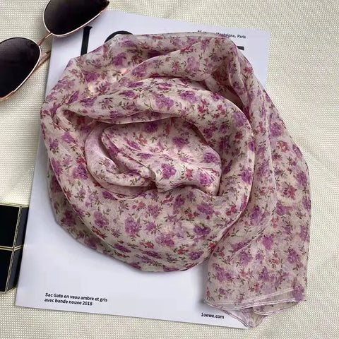 Foulard Fleuri  Fashion