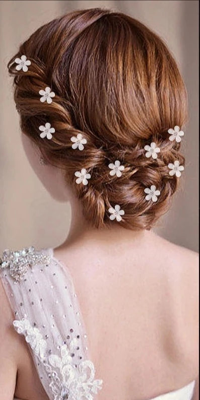 Pince Fleur <br> Cheveux Mariage