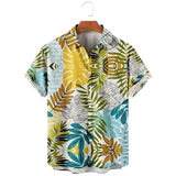 Chemise A Fleur Homme  Design Simple Paradisiaque