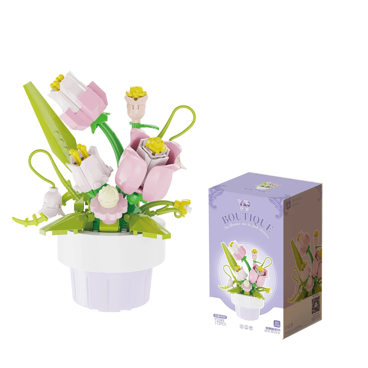 LEGO Flower Miniature Decoration