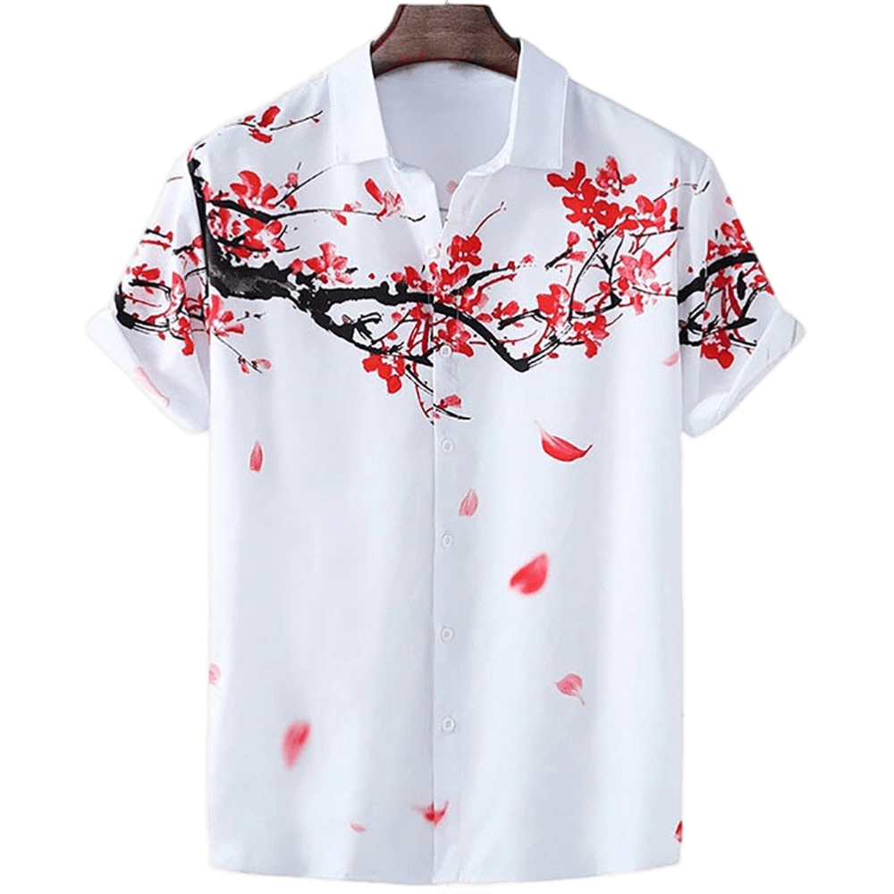 Chemise A Fleur Homme <br> Branche