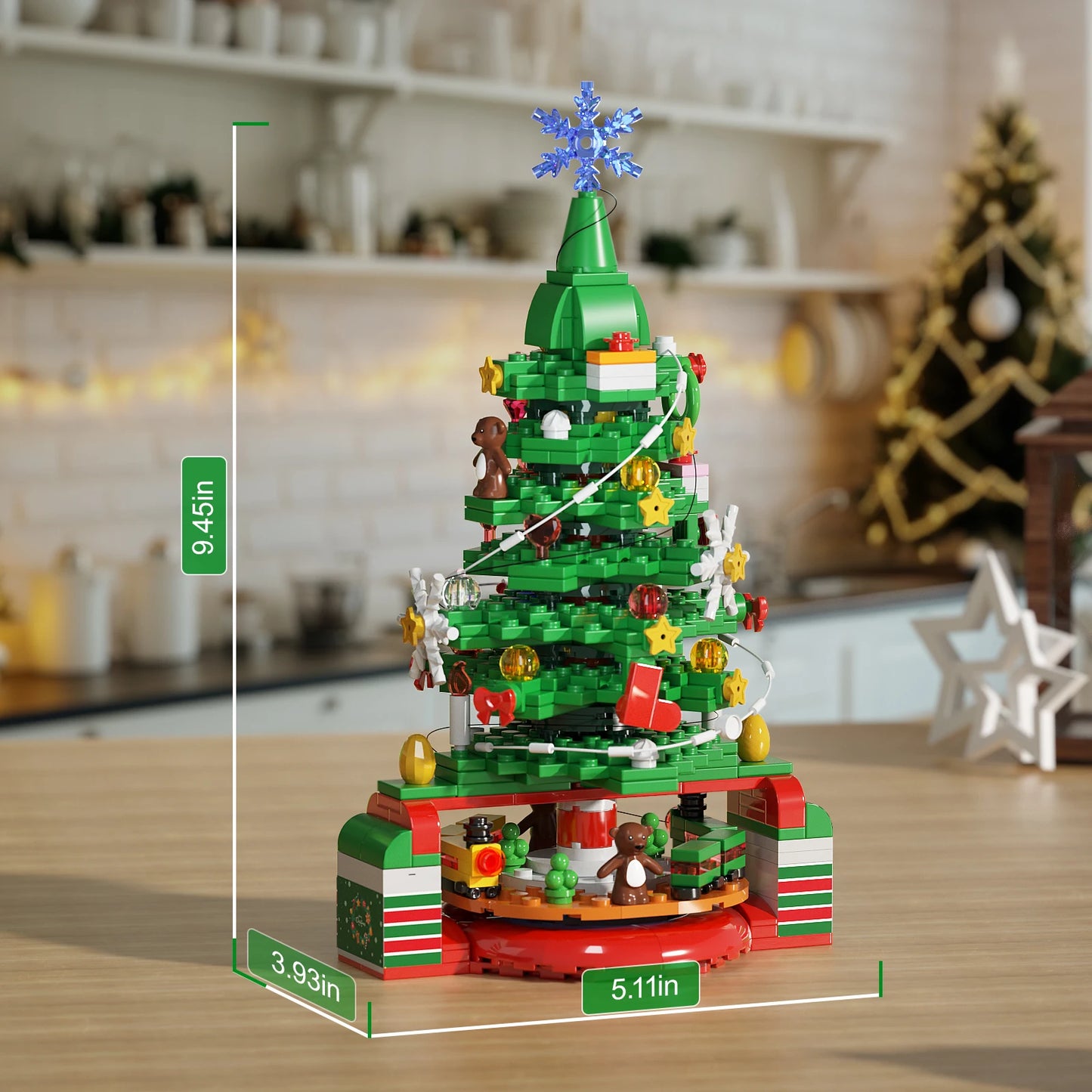 árbol de navidad lego