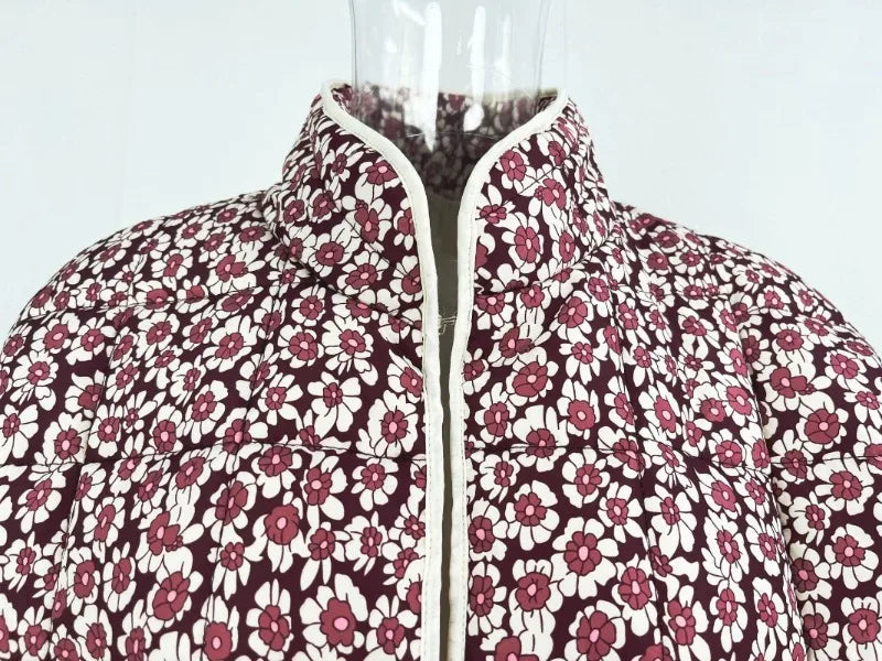 Veste Fleurie A Motif