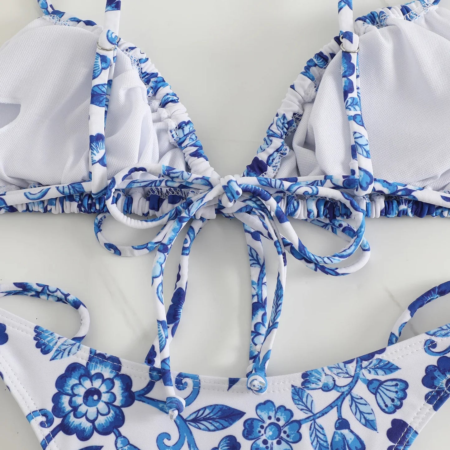 Maillot De Bain <br> 2 Pièces Fleuri