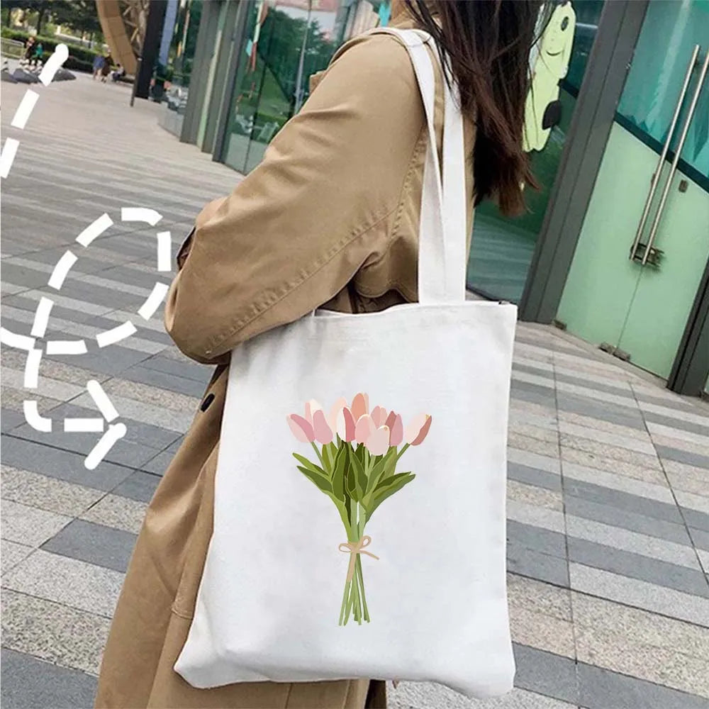 Tote Bag <br> Fleuri Cartoon