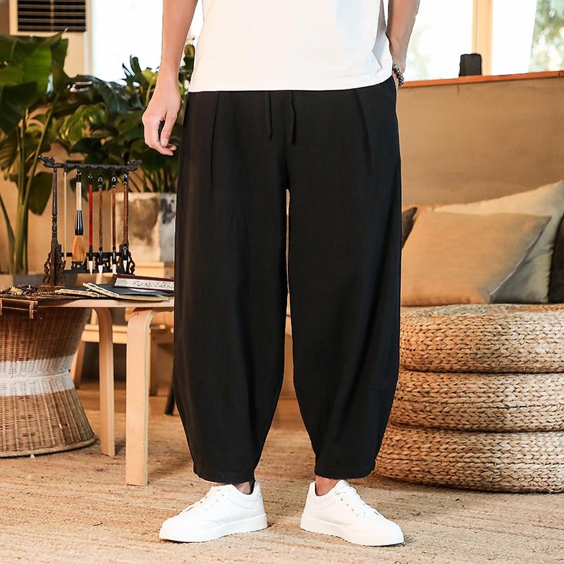 Pantalon Lin Homme <br> Japonais