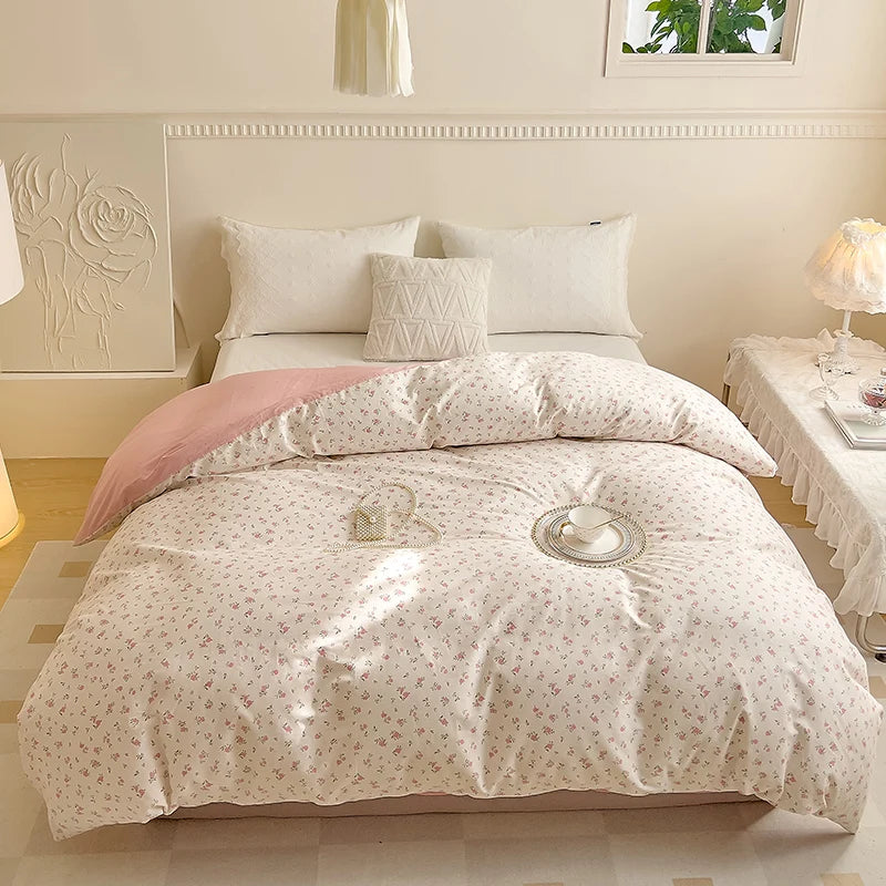 Housse De Couette Petite Fleurs