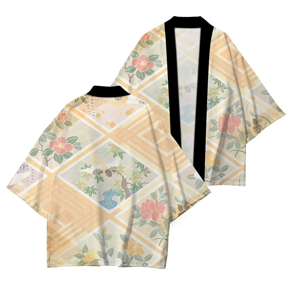 Kimono Japonais Fleur