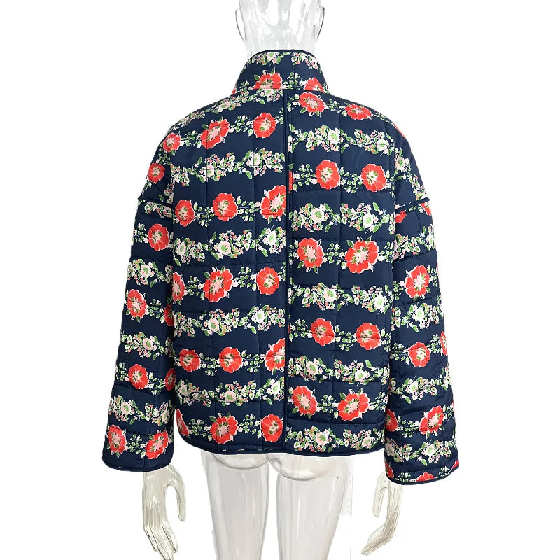 Veste Fleurie A Motif