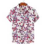 Chemise a Fleur Homme  Fleur Dessin