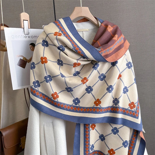 Foulard Fleuri <br> Vintage