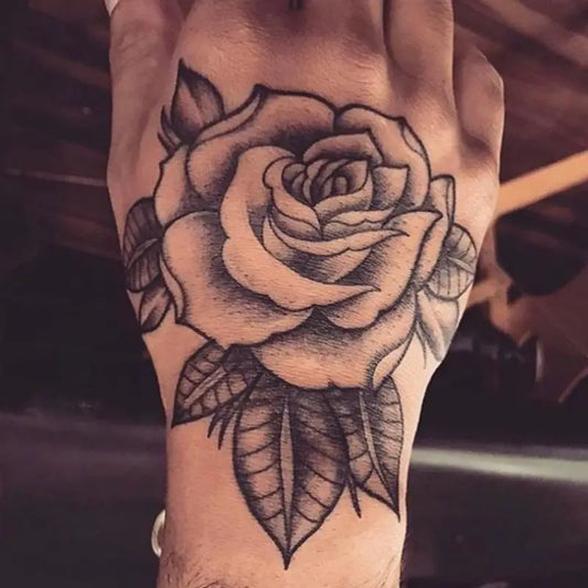 Wrist Flower Tattoo