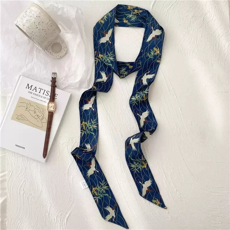 Ceinture Fleur <br> Robe Bleu