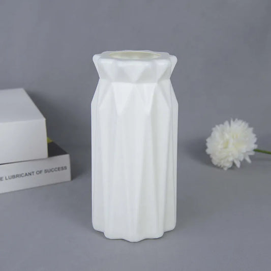 Vase Fleur <br> Blanc 3D