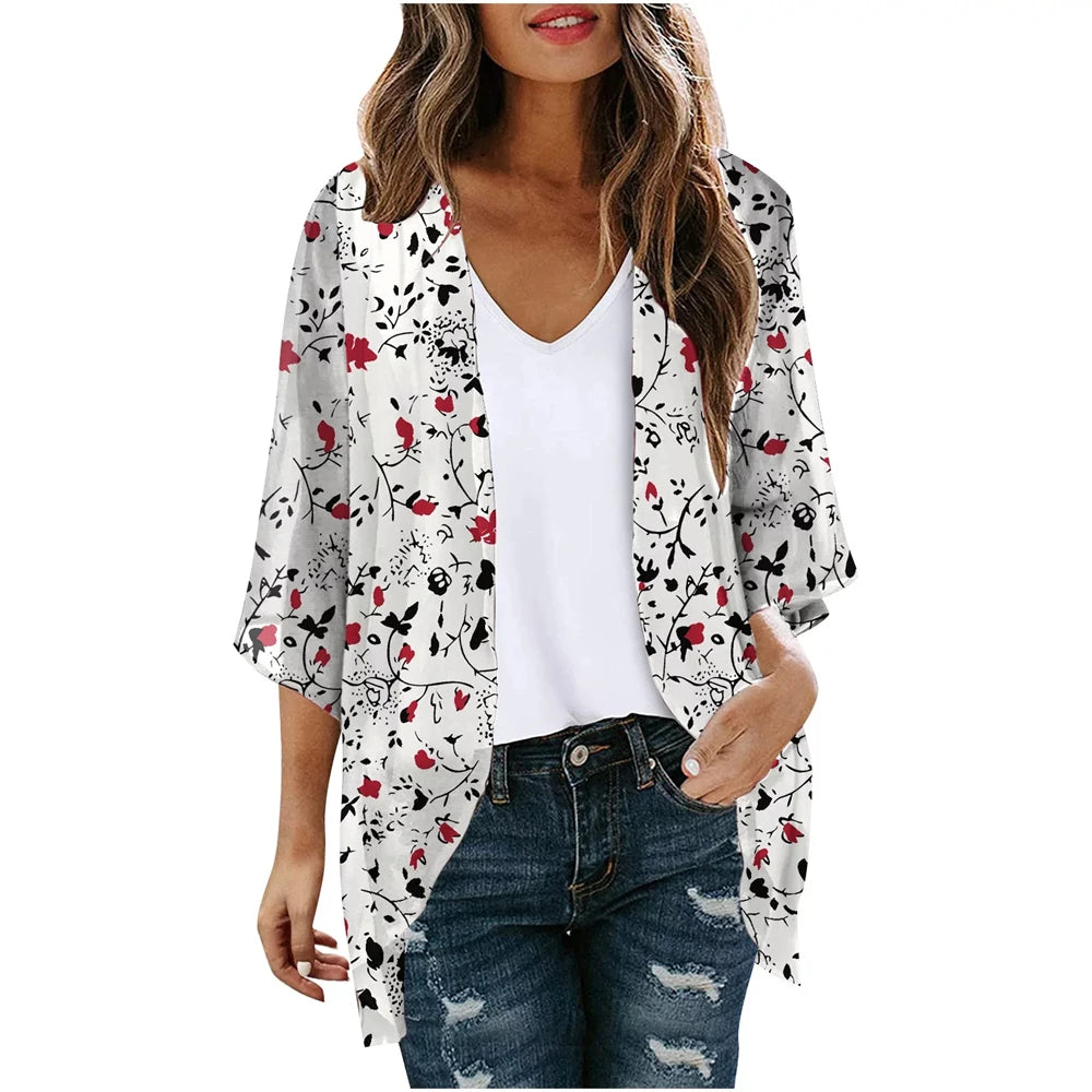 Kimono Fleuri Femme