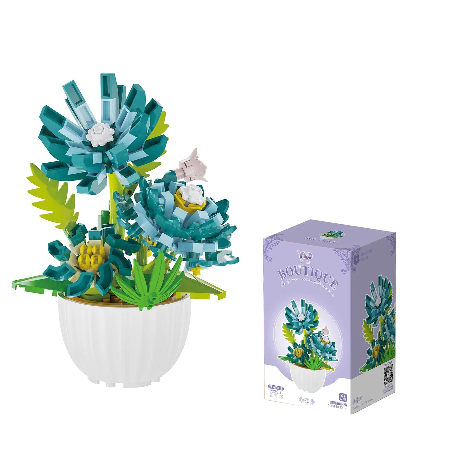 LEGO Flower Miniature Decoration