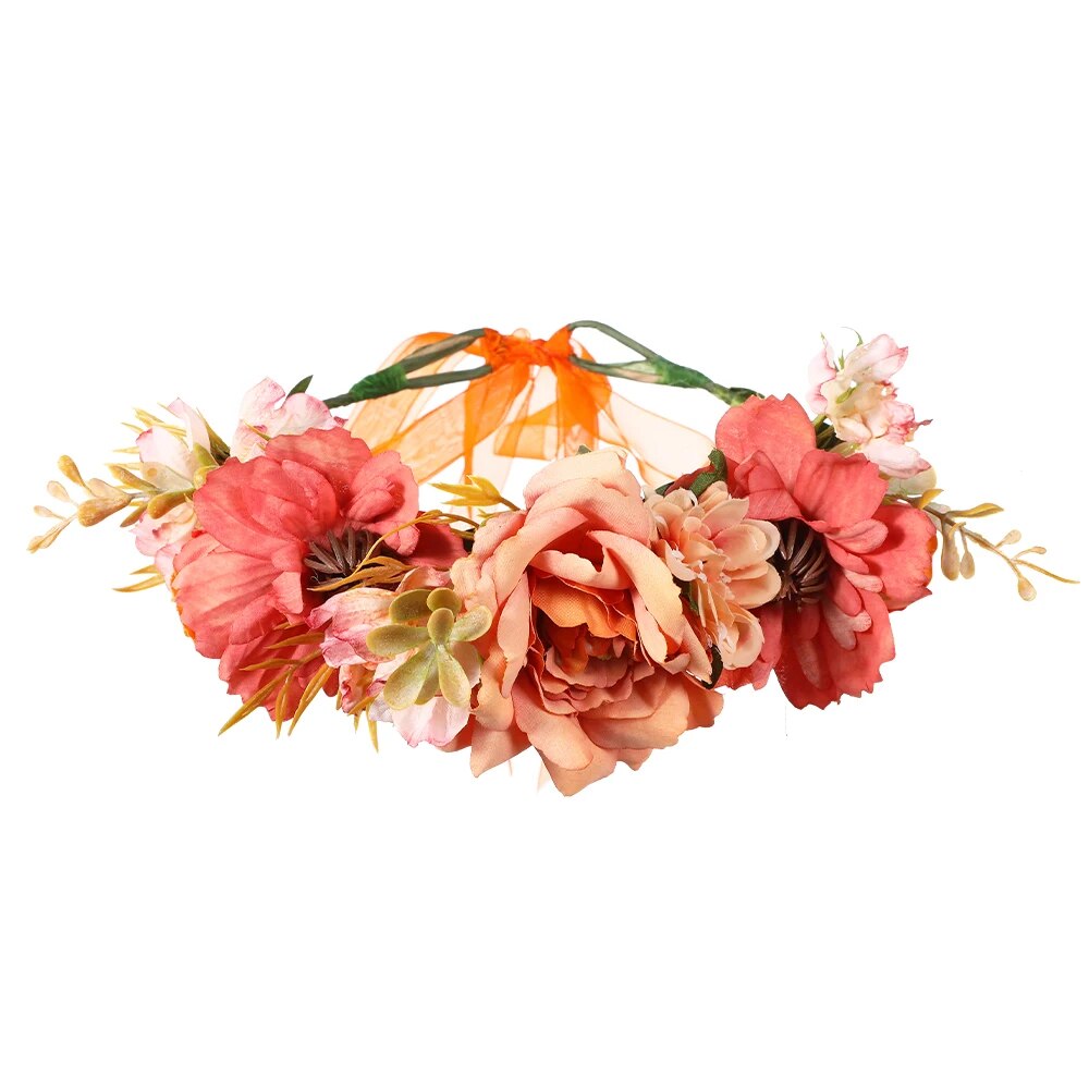 Couronne De Fleurs <br> Design Coloré