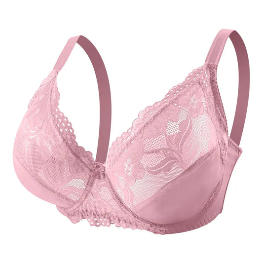 Soutien Gorge Fleuri <br> Rose