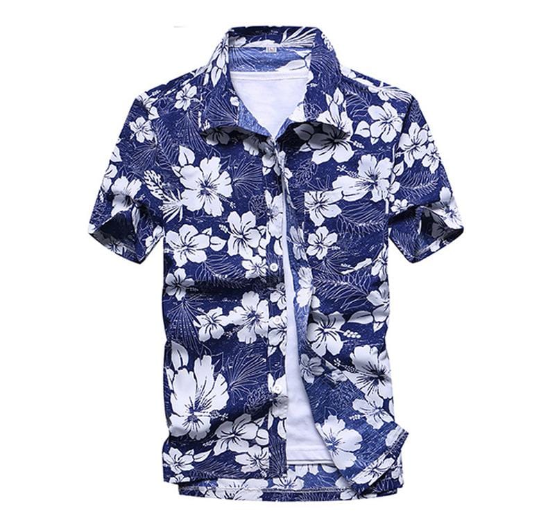 Chemise A Fleur Homme<br> Fashion