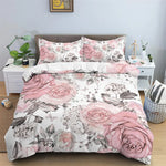 Housse De Couette Fleurie  Style Anglais Design