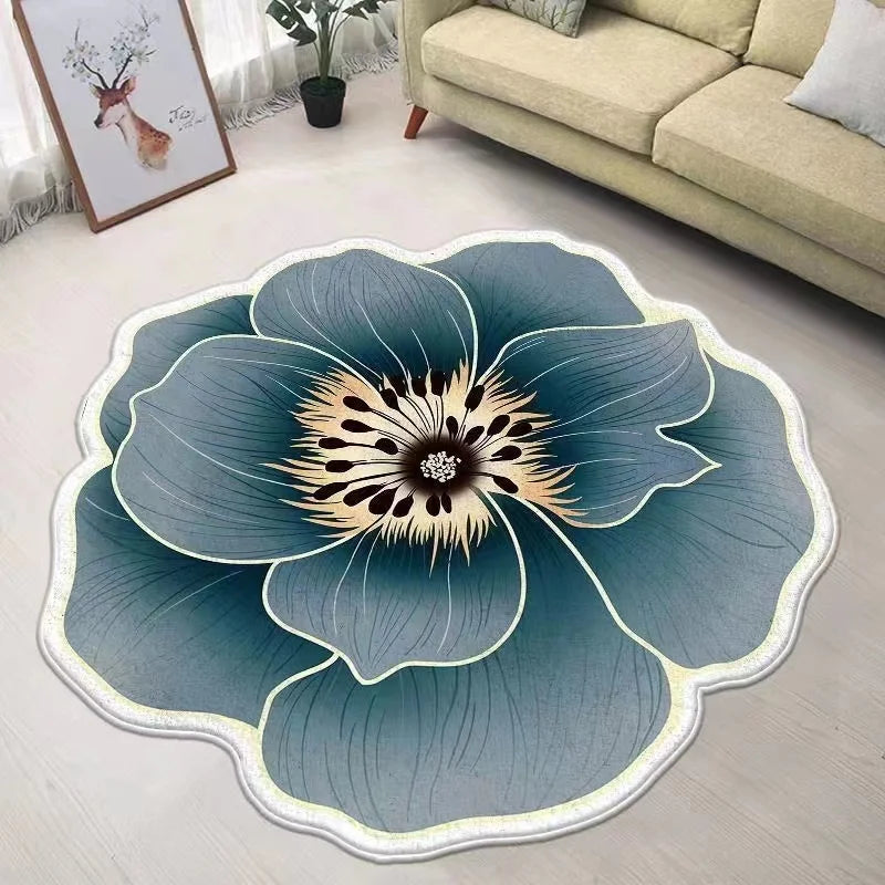 Tapis Moderne <br> Fleuri