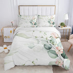 Housse De Couette Fleurie  Design Simple