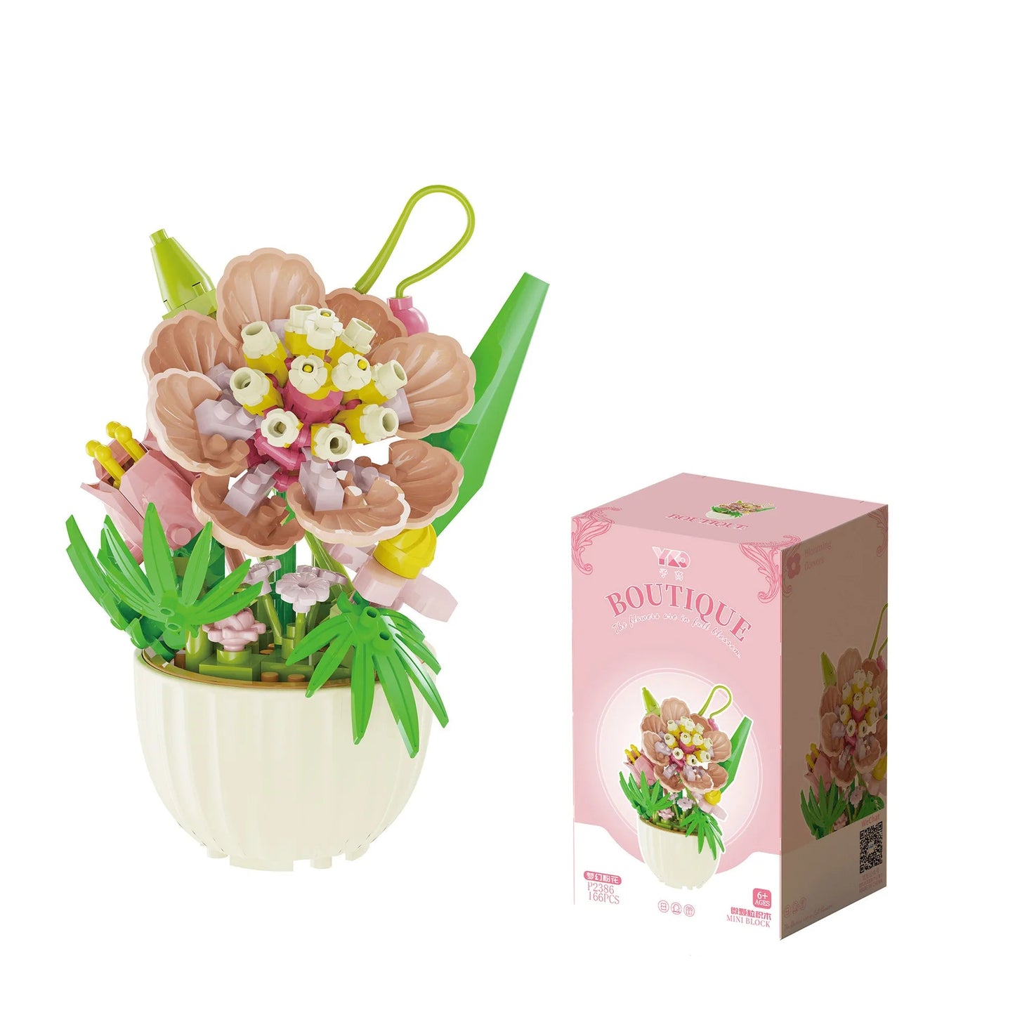 LEGO Flower Miniature Decoration