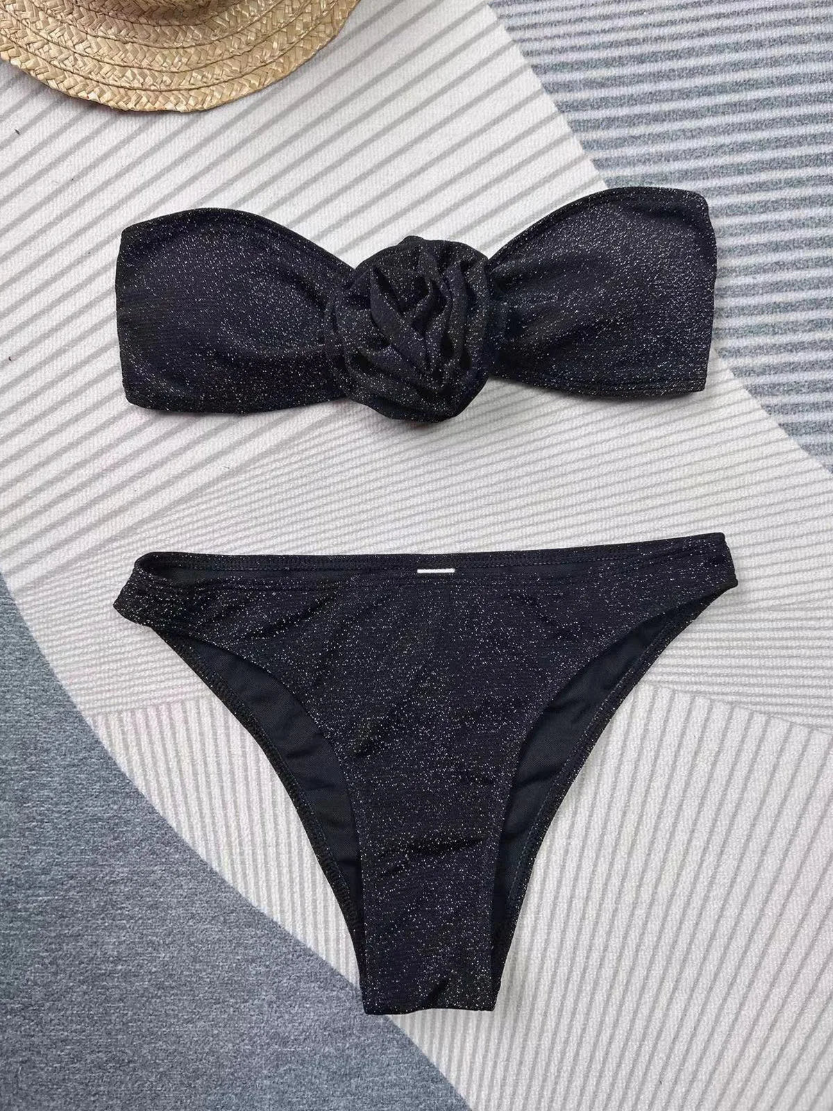 Maillot De Bain <br> Fleuri 3 Pièces