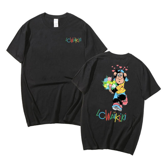 T-Shirt Fleur <br> Singe