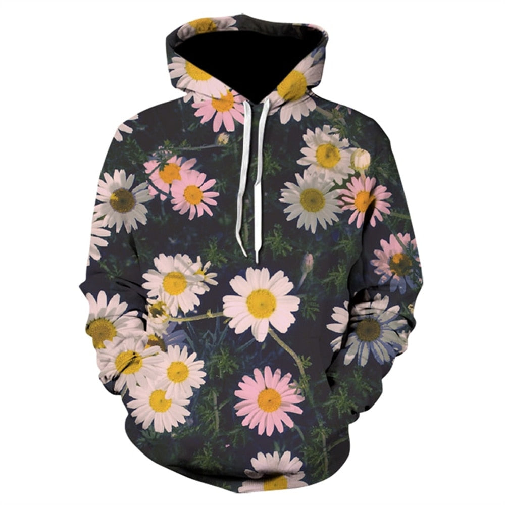 Pull Fleuri <br> Pétale de fleur Marguerite