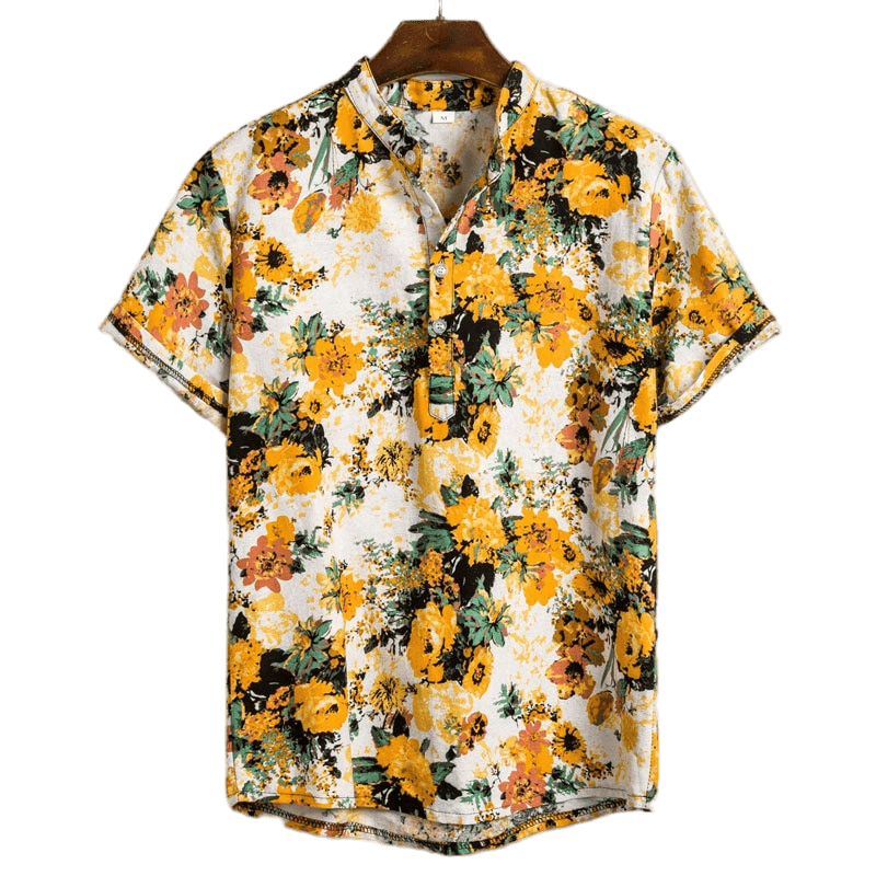 Chemise a Fleur Homme <br> Floraison