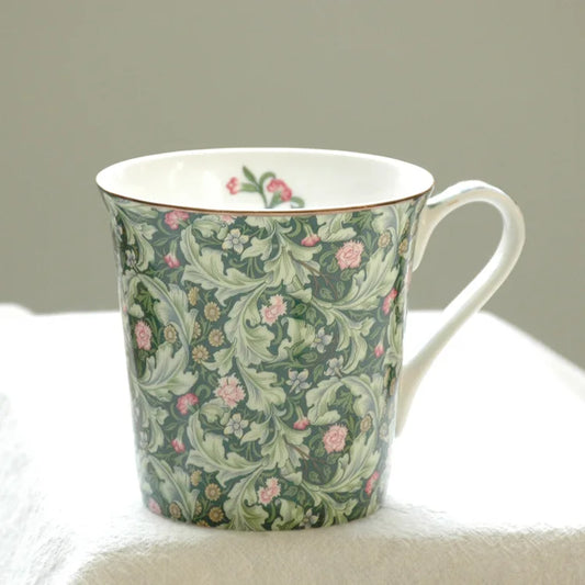 Tasse Fleurie <br> Verte