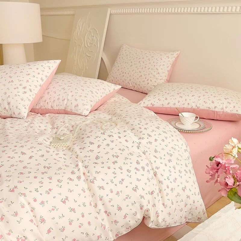 Housse De Couette Petite Fleurs