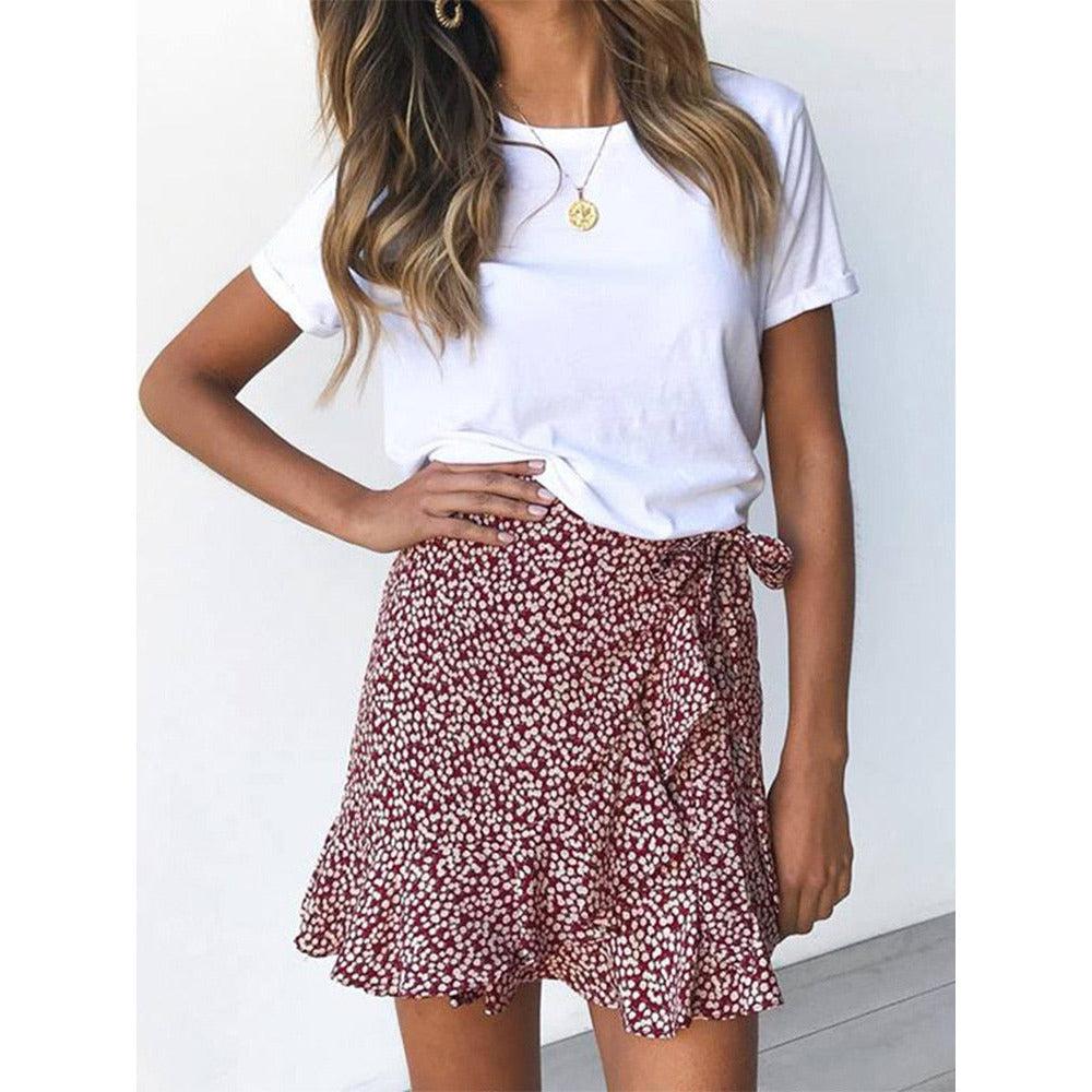 Floral Skirt<br> Minimalist