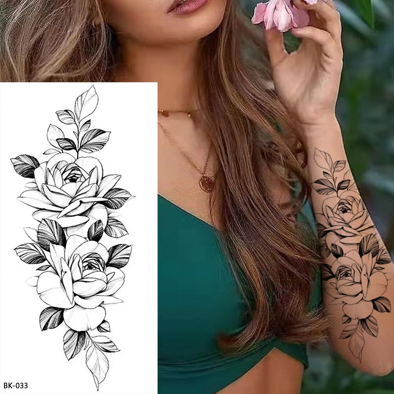 Tatouage Fleur <br> Bohème