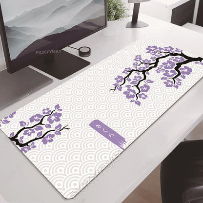 Tapis De Souris Fleuri <br> Sakura Coloré