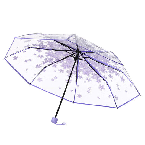 Parapluie Fleurs  Violet