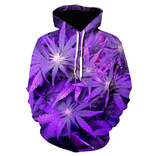 Pull Fleuri <br> Weed Violette