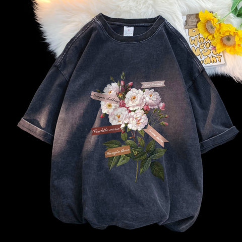 T-shirt Fleur Premium  Bouquet