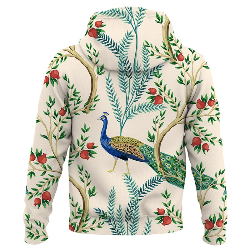 pull Fleuri <br> Oiseau