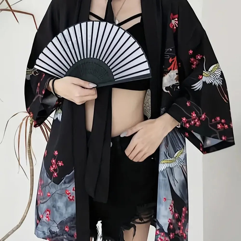 Kimono Fleuri Long