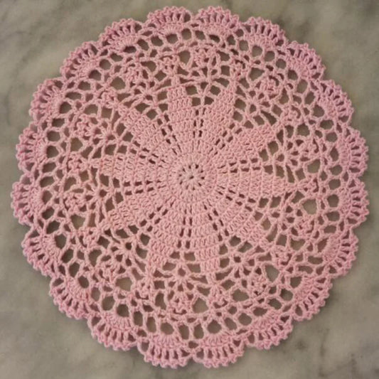 Flower Stitched Placemat