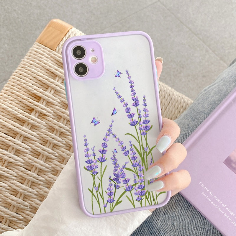 Coque Fleur <br> Lila