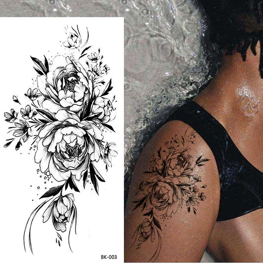 Tatouage Fleur <br> Epaule Rose