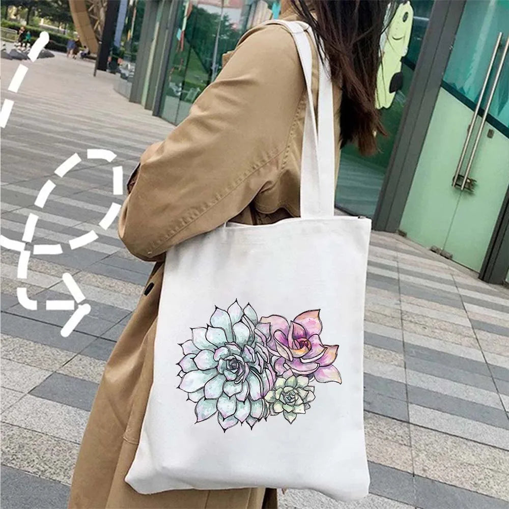 Tote Bag <br> Rose Fleurie